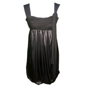 NWT BCBGMaxAzria Black Cocktail Prom Dress Large